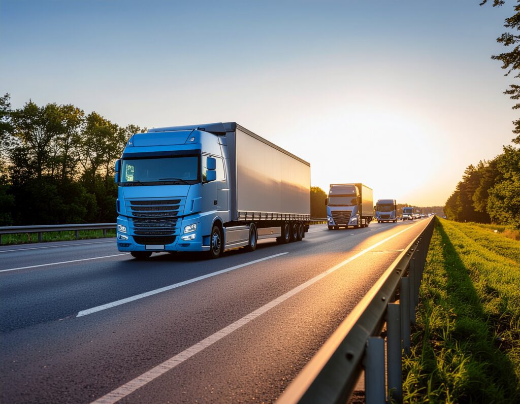 A modern logistics fleet on the road - Logistics Buyer