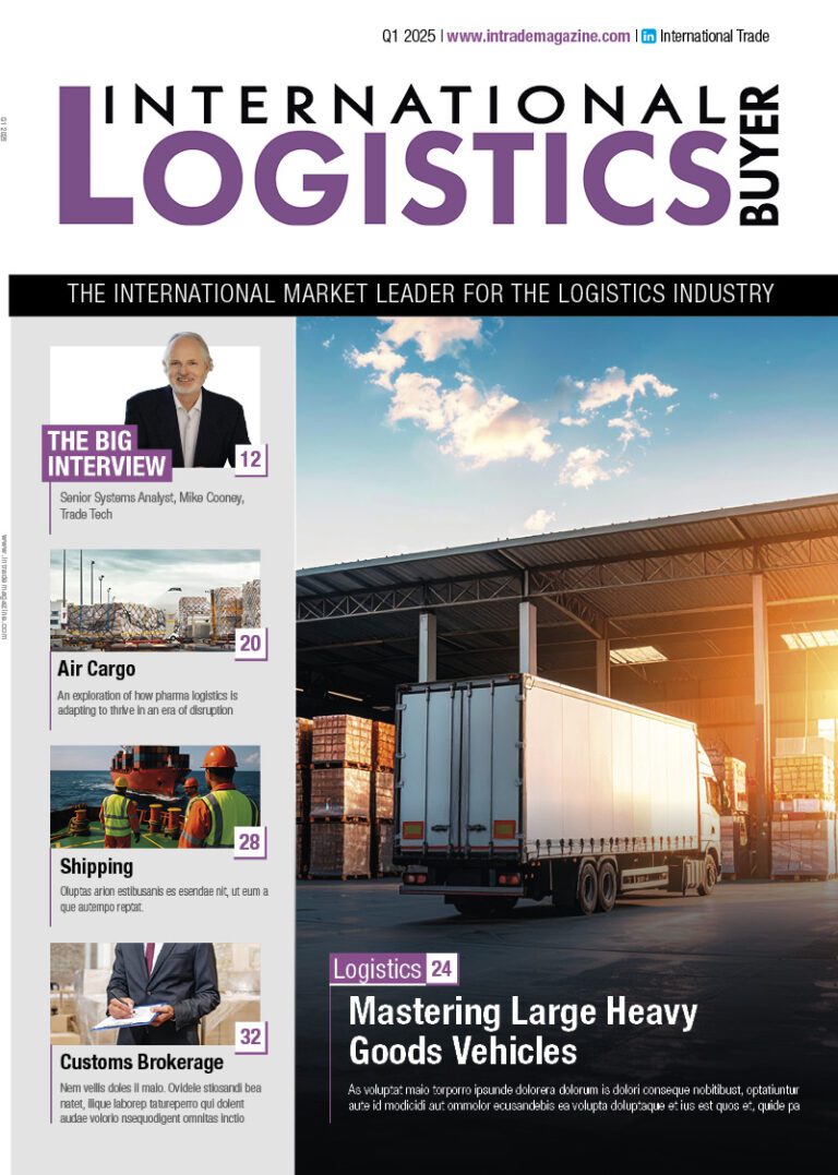 Logistics Buyer Magazine Mockup