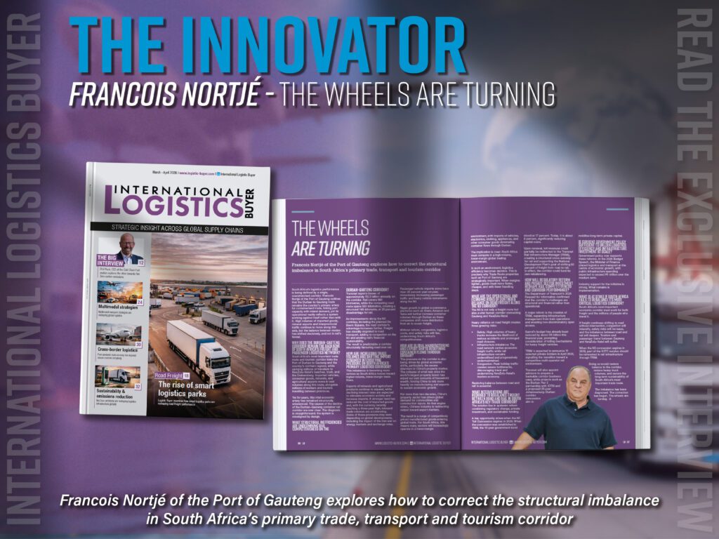The Innovator - Francois Nortjé of the Port of Gauteng https://logistics-buyer.com/