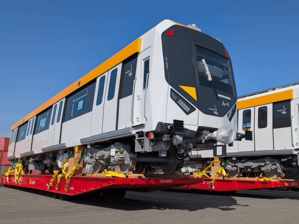 "K" Line received an order for the maritime transportation of train cars for the first phase of Cairo Metro Line 4 https://logistics-buyer.com/