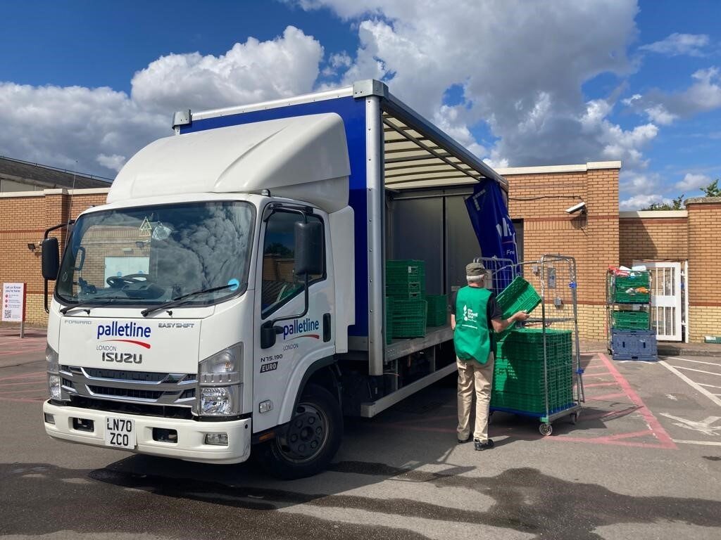Palletline London - proud to support London Foodbank logistics-buyer.com
